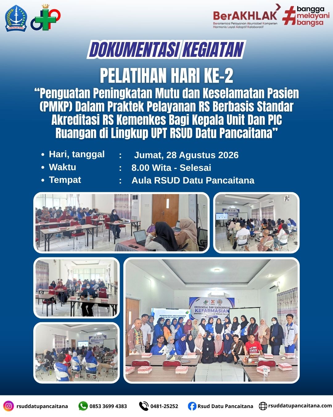 Pelatihan Hari Ke-2 PMKP